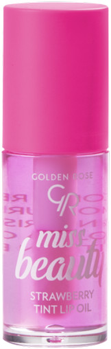 Golden Rose Miss Beauty Tint Lip Oil Koloryzujący olejek do ust Truskawka 6ml 65178-uniw