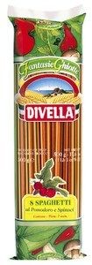 Divella s.p.a Makaron Spaghetti Tricolor 8 al Pomodoro e Spinaci Italy 0.5 kg