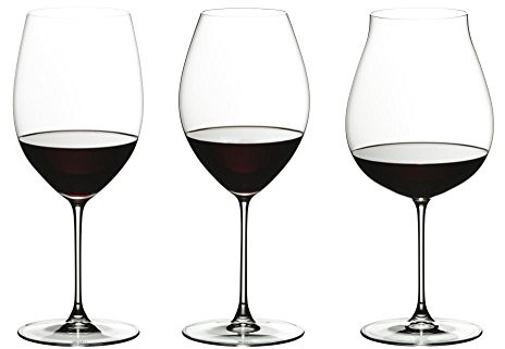 RIEDEL Riedel 5449/74 Veritas zestaw szklanek, kryształ, przezroczysty, 9.5 x 9.5 x 27.5 cm, 3 jednostek 5449/74