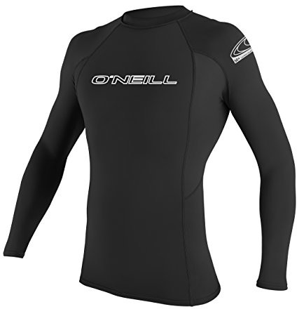 ONEILL wetsuits męska Basic Skins L/S Crew Rash Vest, czarny, xl 3342-002-XL