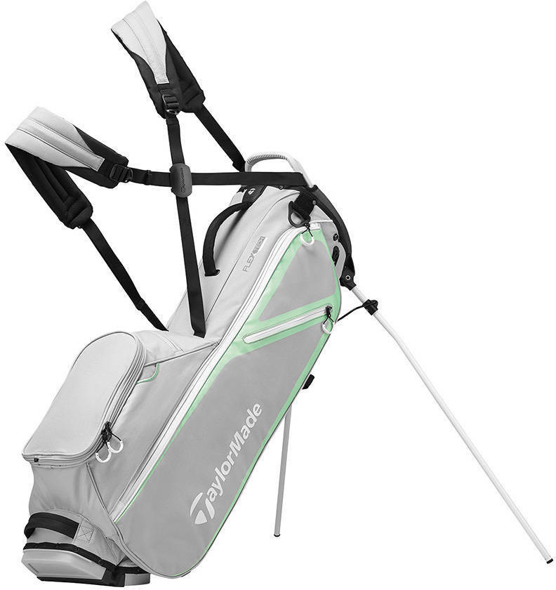 Taylormade Flextech Lite Grey/Turquoise/White Stand Bag 2019
