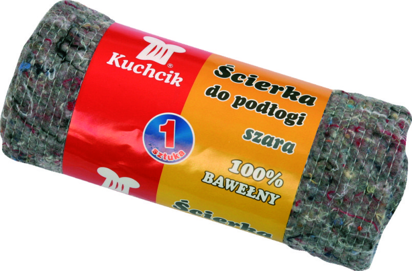Kuchcik AKU ścierka do podłogi Szara 1 szt.