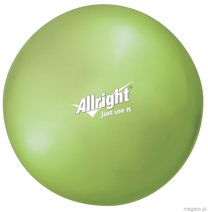 Allright PIŁKA GIMNASTYCZNA OVER BALL 18cm GREEN FE07015