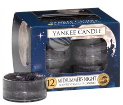 Yankee Candle Classic Tea Lights podgrzewacze Midsummer Night 12szt