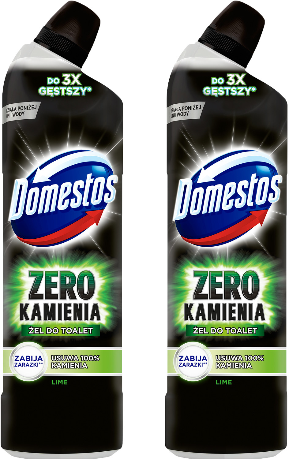 Domestos 2x750 ml Zero Kamienia Blue Ocean