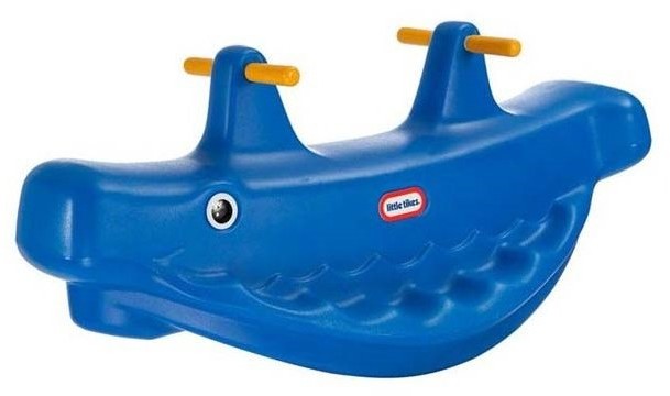 Little Tikes Bujak Wieloryb na biegunach Niebieski