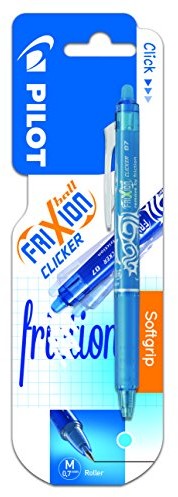 Pilot Spain FriXion Clicker długopis, żelowym, środek, jasnoniebieski BLRT-FR7-LB