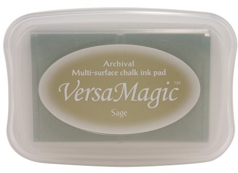 Tsukineko tsukineko versamagic poduszka do stempli kredy poduszka do stempli, szałwia VG000083