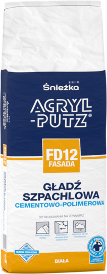 ŚNIEŻKA Acryl-Putz FD12 Fasada biały 2 kg