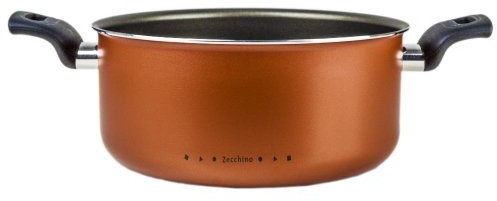 Moneta alluflon zecchino rondel zapobiegającą przywieraniu, średnica 20 cm, 2 uchwyty, aluminium, pomarańczowy 33135