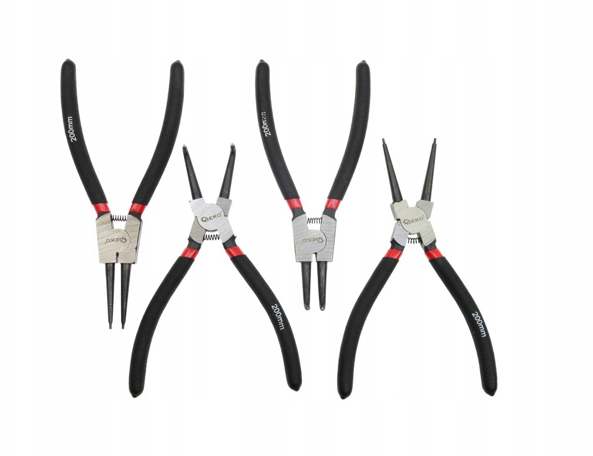 Geko Zestaw Szczypce Segera CrV 4SZT 8