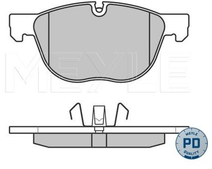 Wulf Gaertner Autoparts Zestaw klocków hamulcowych, hamulce tarczowe Wulf Gaertner Autoparts 025 241 7019/PD