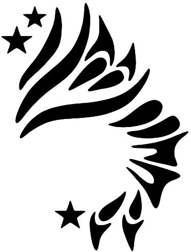 Eulenspiegel Profi-Schminkfarben GmbH Szablony Eulenspiegel lusterko kosmetyczne akryl do wielokrotnego użytku 109052