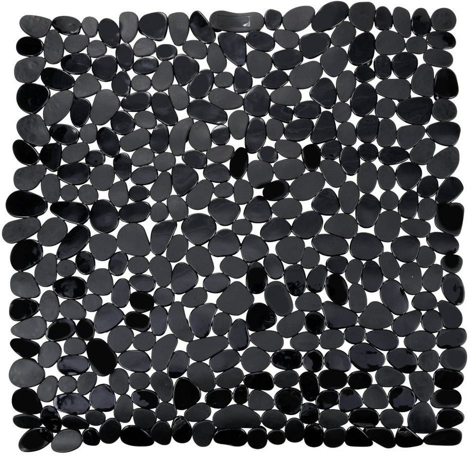 Wenko Antypoślizgowa mata do brodzika Paradise, czarna, 54x54 cm