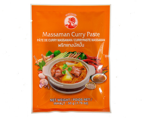 Pasta curry MASMAN 50g  Tajlandia 4 szt.