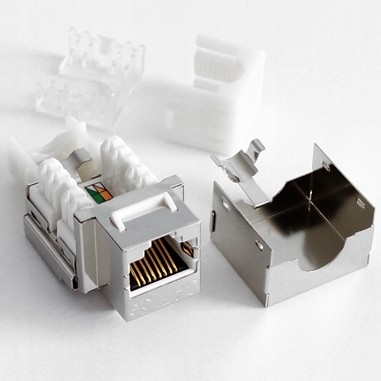 Keystone Gniazdo RJ45 kat.5e Ftp 10szt Telegartner