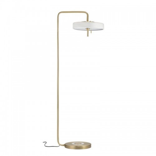 Step Into Design Lampa podłogowa Artdeco biało - złota MF8872 WHITE