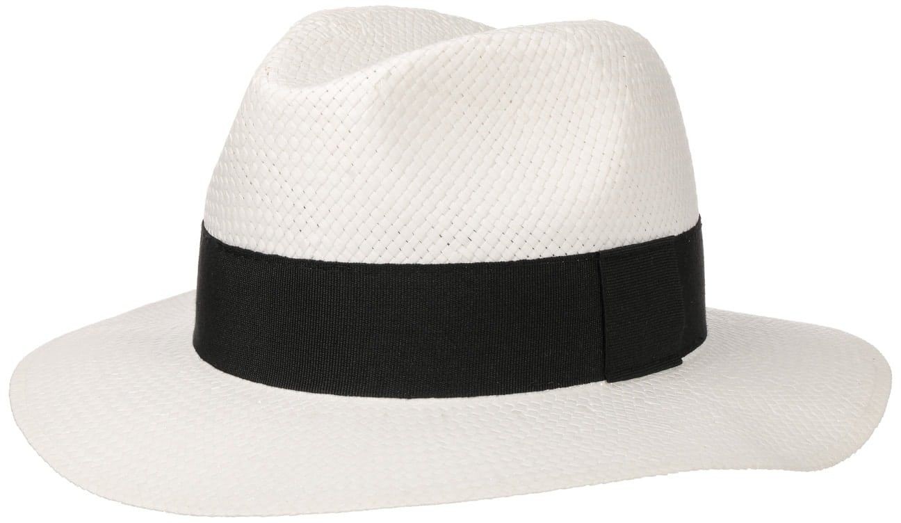 Kapelusz Słomkowy White Traveller by Lipodo, biały, M (56-57 cm)
