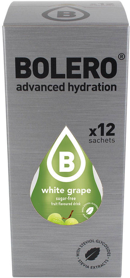 Bolero Bolero White Grape ze stewią 9g BOX 12szt.