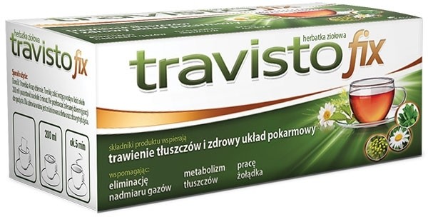 Aflofarm Travisto fix herbatka ziołowa x20 torebek