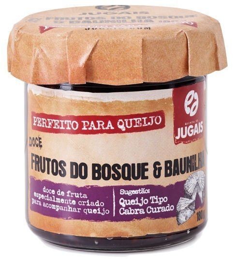 Quinta de jugais Portugalska konfitura z czerwonych owoców z wanilią 180g 1082-uniw