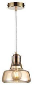 Reality Haga 334701-22 lampa wisząca zwis 1x40W E27 mosiądz