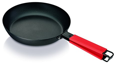 Beka BEKA 13637204 Master bardzo odporna na zarysowania patelnia nie przywiera wykonana z blachy stalowej, 20 cm 13637204
