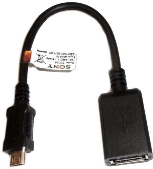 Sony Adapter Kabel Usb Otg EC310 M4 M5 T3 J E3 S