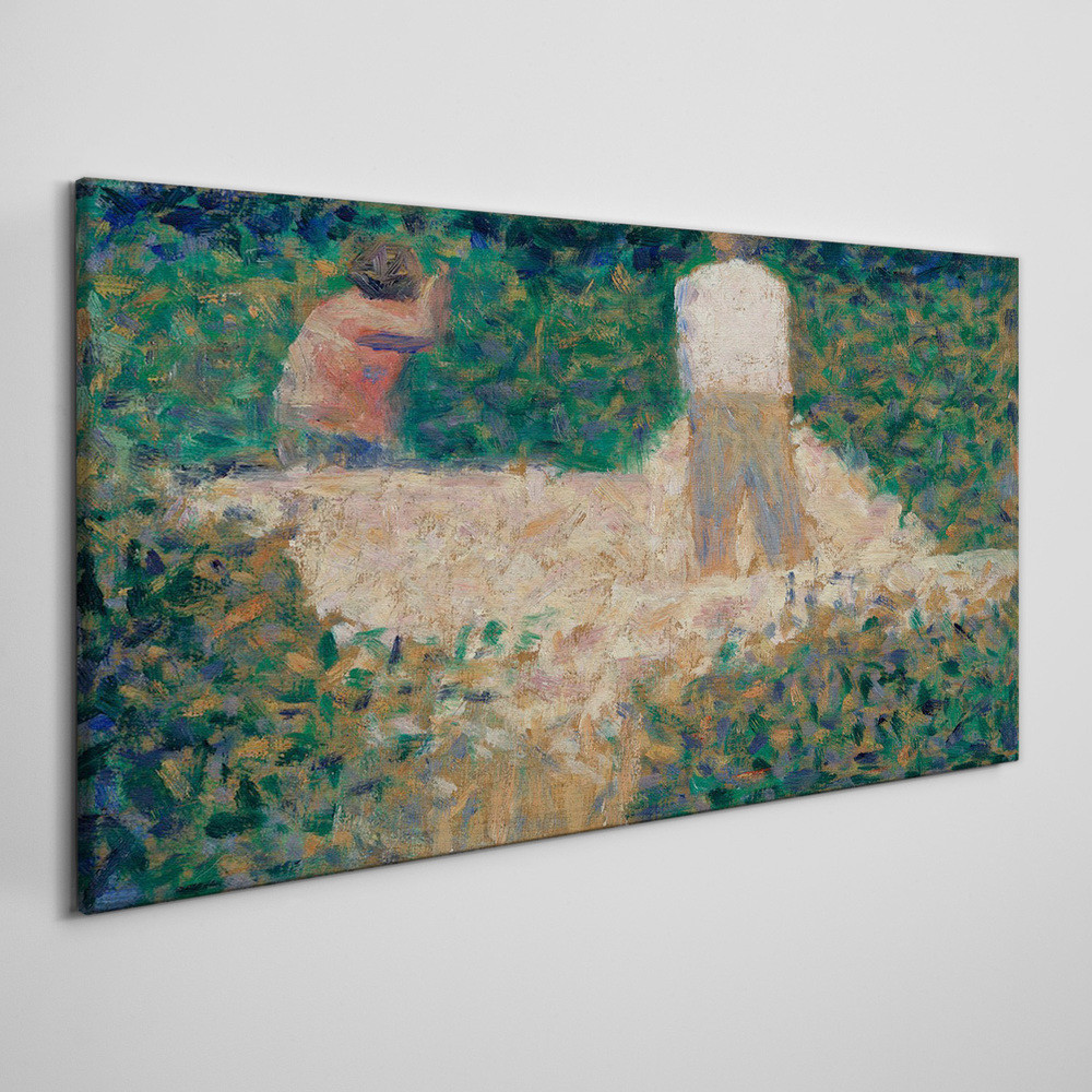 PL Coloray Obraz na Płótnie Dwa Stonebreakers Seurat 100x50cm