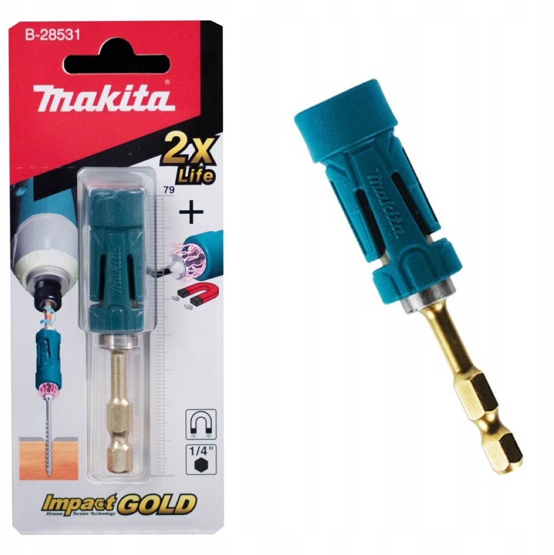 MAKITA Tuleja Magnetyczna Chwytowo-Skrętna ULTRA-MAG IMPACT B-28531 24903