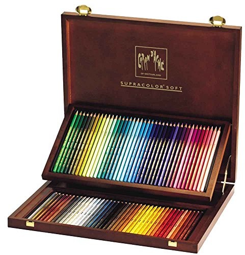 Unbekannt Caran d d'ache Supracolor, wooden Box 80 Pencil, S (3888.480) by Caran d d'ache 3888.480