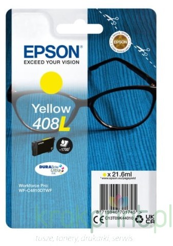 Epson Tusz Nr.408L do WF-C4810 | 1,7tys C13T09K44010 Yellow C13T09K44010