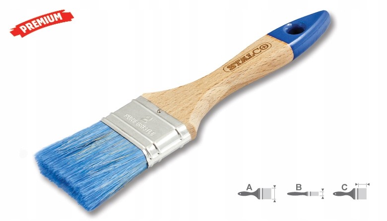 Stalco Pędzel ang acryl 2,5 S-39008