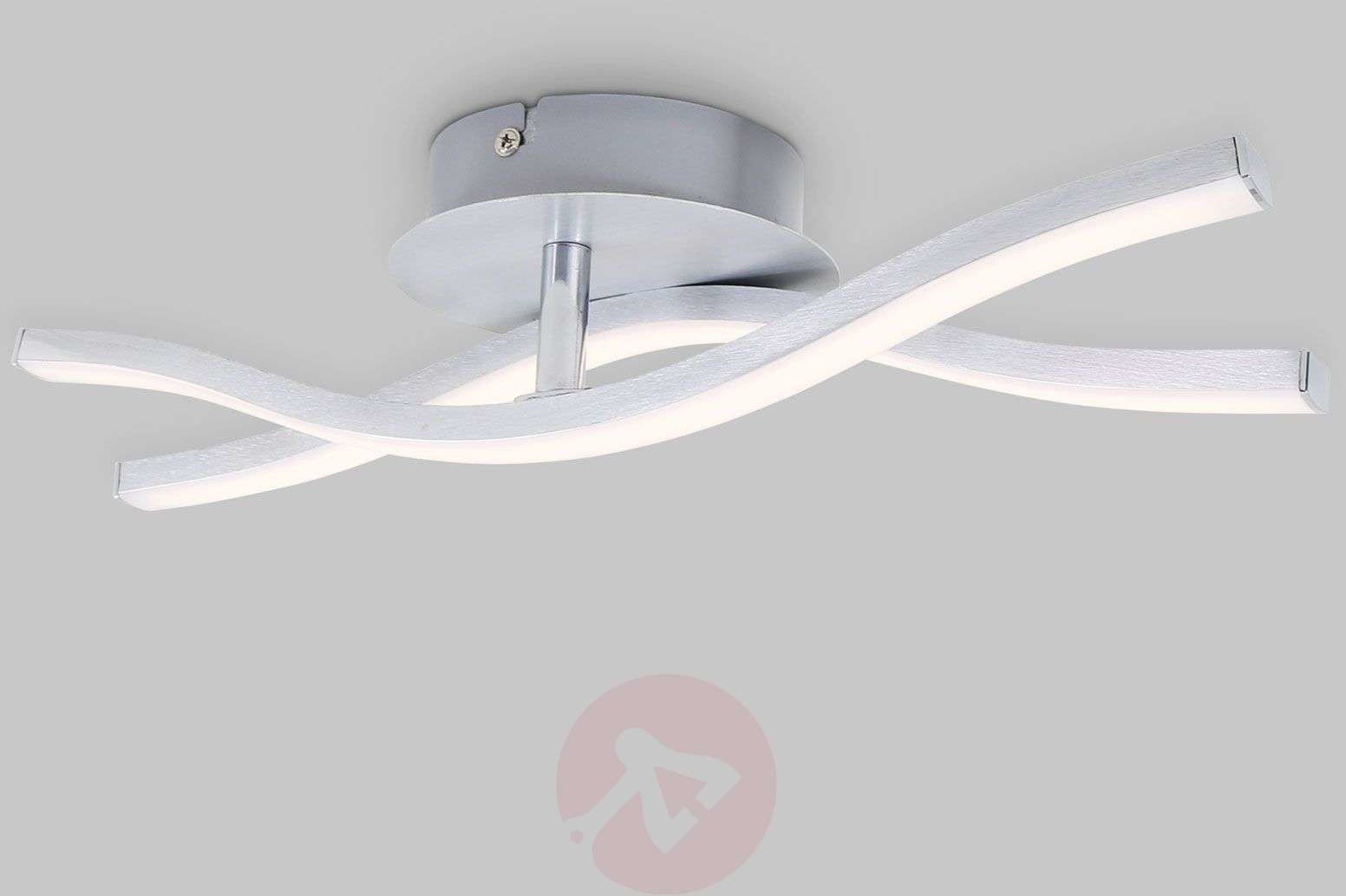 Briloner Lampa sufitowa LED 3194-029 o falistym kształcie