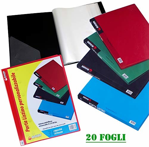 Alevar Album 20 koszulek A4 zielony 2183/20GR
