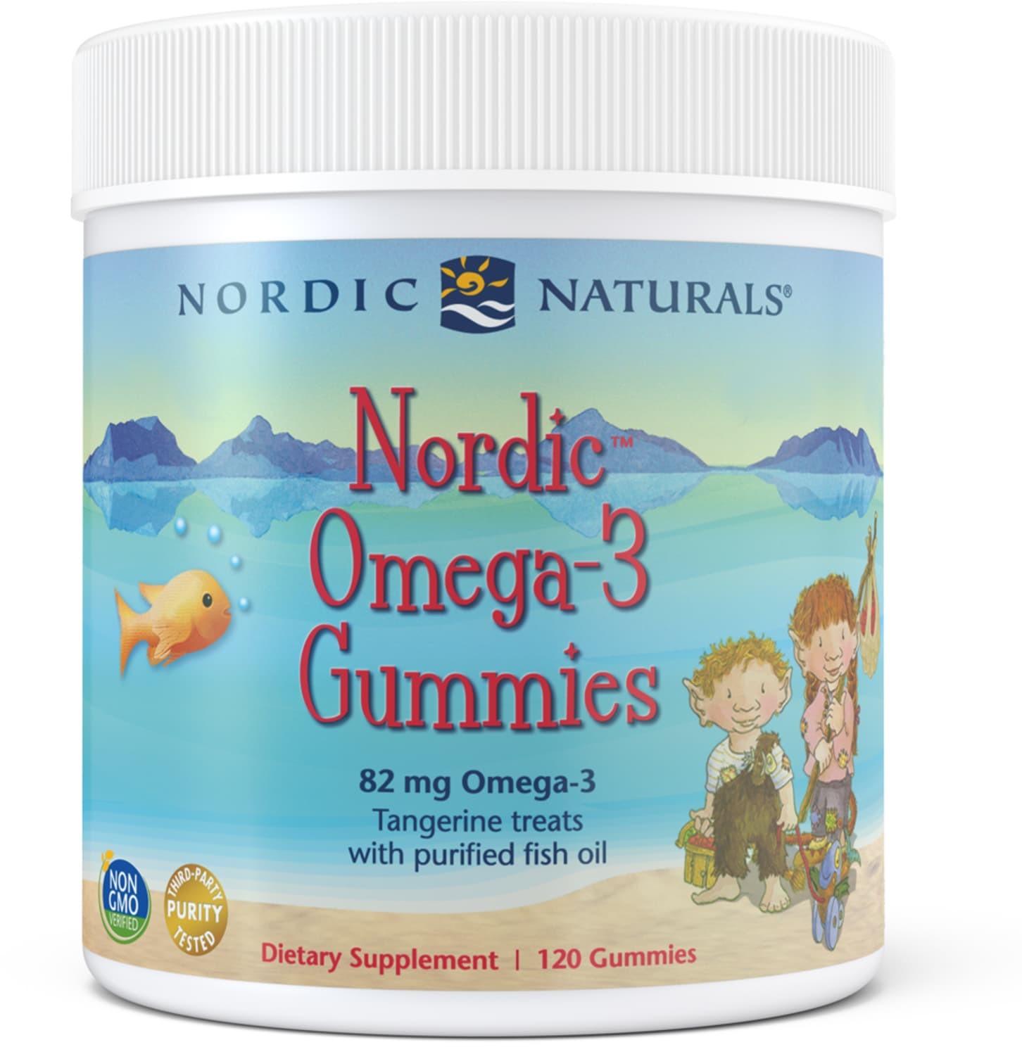 Omega Pharma NORDIC NATURALS NORDIC NATURALS Nordic 3 Gummies 3 EPA DHA dla Dzieci 2+) 120 sztuk