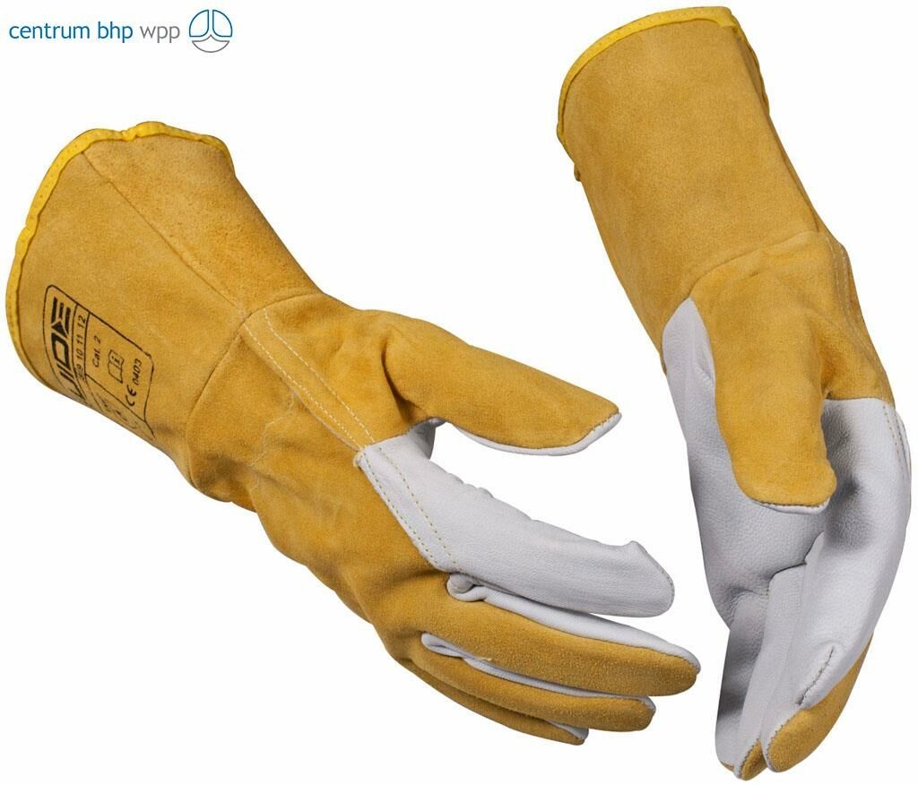 GUIDE Gloves RĘKAWICE SPAWALNICZE 275; EN 388:2016 2121X; EN 407:2004 413X4X