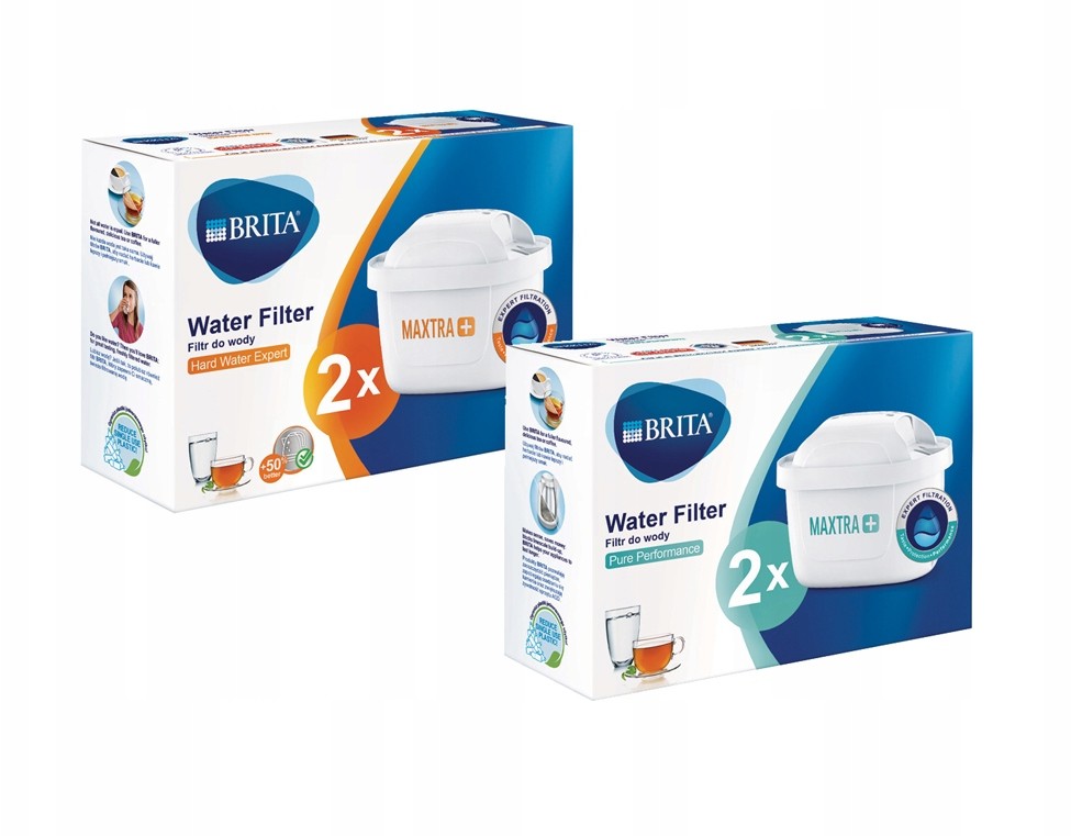 Brita Maxtra+ Hard Water + Pure Performance - 4szt
