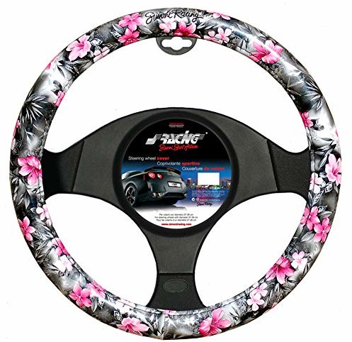 Simoni Racing CVT/36 pokrowiec na kierownicę, kwiaty CVT/36