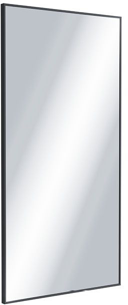 Excellent Kuadro Lustro ścienne 50x100 cm czarny mat DOEX.KU100.050.BL