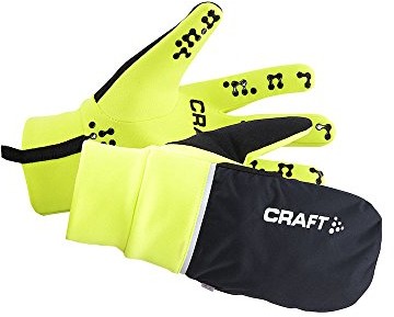 Craft craft3 ACC Hybrid Weather rękawice ochronne, żółty, l -2851-Large