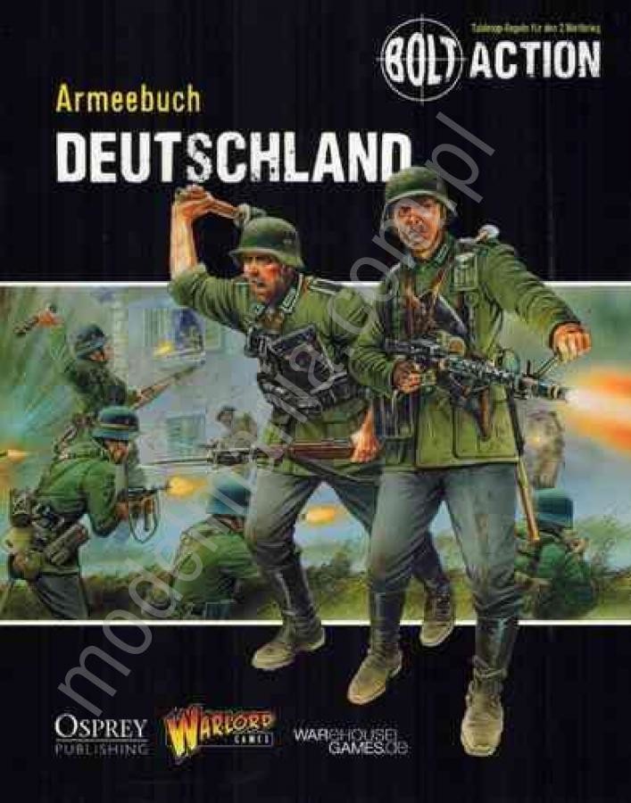 WarlordGames Armeebuch Deutschland  Warlord Games Ltd WarlordGames WG-BA-DE-002