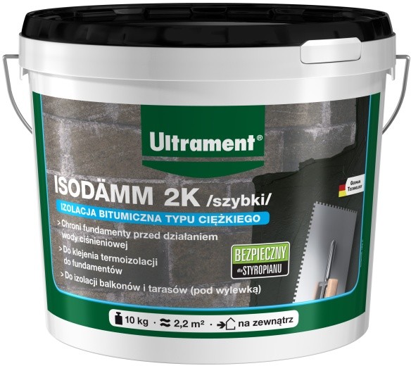 Ultrament Masa  Isodamm 2K szybki 10 kg