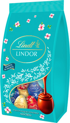 Lindt LINDOR MINI EGGS niebieskie 180g 656A-75840