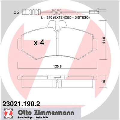 Zimmermann (OTTO GMBH) (OTTO GMBH) 23021.190.2 23021.190.2