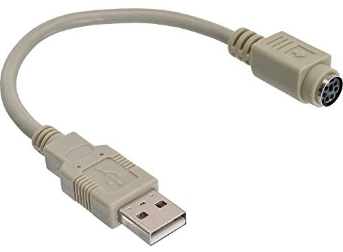 InLine USB A PS/2 Szary 33102