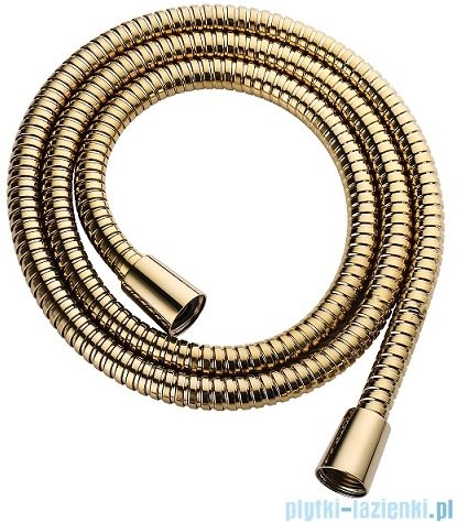 OMNIRES wąż prysznicowy 125 cm złoty 022-XGL