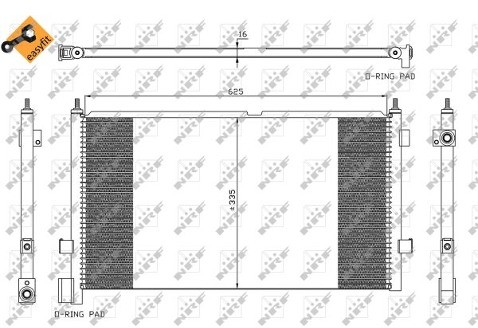 NRF Skraplacz, klimatyzacja 35591