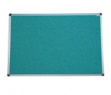 Allboards KOLOROWA tablica tekstylna jak korkowa 180x120 - zielona TF1812Z+PIN30