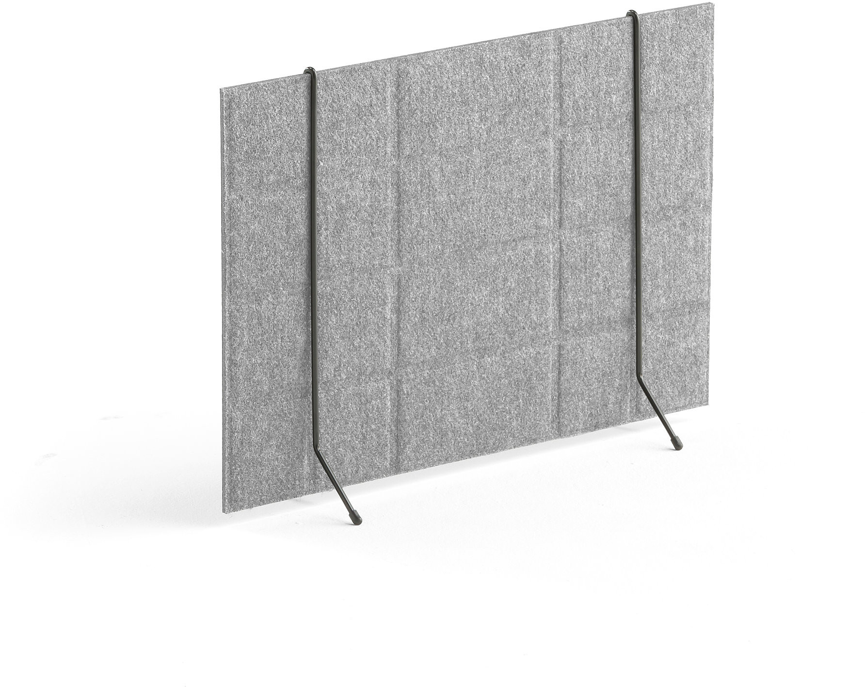 AJ Ścianka biurkowa SPLIT 600x430 mm jasnoszary 124061